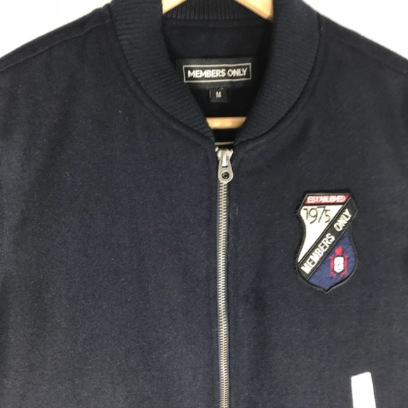 ⏰last chance⏰ NWOT Members Only Varsity Jacket - Picture 4 of 8